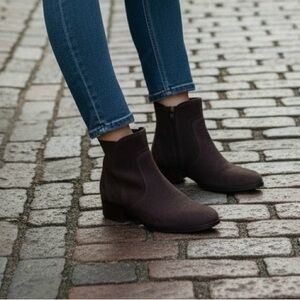 NWOB Lucky Brand Women's Brown Ankle Boots Pattrilk 9.5